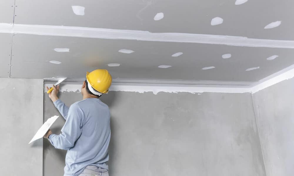 Alsancak alçı sıva uygulaması